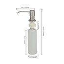 Sink Soap Bottle Kitchen Sink Soap Dispenser 304 Brushed Stainless Steel