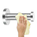 4xHeavy Duty Brushed Towel Hook Wall Mounted Robe Coat Towel Hanger Conveniently