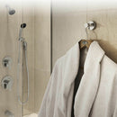 4xHeavy Duty Brushed Towel Hook Wall Mounted Robe Coat Towel Hanger Conveniently