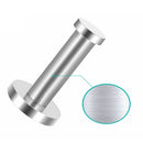 4xHeavy Duty Brushed Towel Hook Wall Mounted Robe Coat Towel Hanger Conveniently