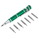 8 in 1 Repair Tool Kit Precision Small Screwdriver Set 8 Bit Magnetic Driver