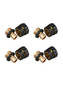 4 Pairs Universal Water Hose Quick Connector Garden Pipe Quick Connect Adapter