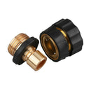 4 Pairs Universal Water Hose Quick Connector Garden Pipe Quick Connect Adapter