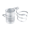 Hair Dryer Stand Storage Organizer Rack Holder Hanger Wall Mounted Bathroom Set