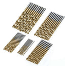 50x HSS Cobalt Twist Drill Bits HSS-Co For Hard Metal Stainless Steel  Best