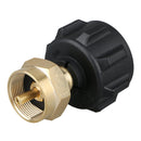 1*1 Lb Cylinder Tank Propane Refill Adapter Coupler Heater Outdoor BBQ Hunt New