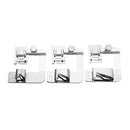 3-pack 1/2" 3/4" 1" Rolled Hemmer Pressure Foot Sewing Machine Presser Machine
