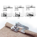 3-pack 1/2" 3/4" 1" Rolled Hemmer Pressure Foot Sewing Machine Presser Machine