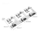 3-pack 1/2" 3/4" 1" Rolled Hemmer Pressure Foot Sewing Machine Presser Machine