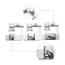 3-pack 1/2" 3/4" 1" Rolled Hemmer Pressure Foot Sewing Machine Presser Machine