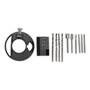 1 Drill Carving Rotary Locator+Drill Bit +4pcs HSS Wood Milling Burrs For Dremel