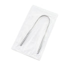 Dental Stainless Steel Tongue Tounge Clean Scraper Bad Breath Sweeper New