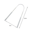 Stainless Steel Tongue Tounge Cleaner Scraper Dental Care Oral Bad Breath Tool