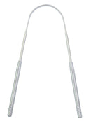 Dental Stainless Steel Tongue Tounge Clean Scraper Bad Breath Sweeper New
