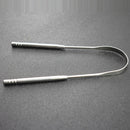 Stainless Steel Tongue Tounge Cleaner Scraper Dental Care Oral Bad Breath Tool