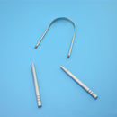 Dental Stainless Steel Tongue Tounge Clean Scraper Bad Breath Sweeper New