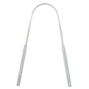 Dental Stainless Steel Tongue Tounge Clean Scraper Bad Breath Sweeper New
