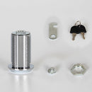 2X 25mm Cam Lock for Door Cabinet Mailbox Post Box Drawer Cupboard Lock Lockers