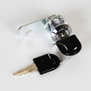 2X 25mm Cam Lock for Door Cabinet Mailbox Post Box Drawer Cupboard Lock Lockers