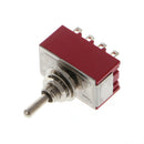 Toggle Switch ON/ON Latching DPDT Mini Rocker Switches 250VAC Solder Terminal