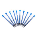 20pcs 1ml Disposable Plastic Syringe No Needle For Nutrient Measure