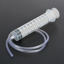 1Pcs 100ml Plastic Syringe With 80cm Clear Tube for Nutrient Measure New Hot