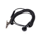 Strap Bracelet Anti-Static Wrist-Band Hand Esd-Discharge-Cable Adjustable Black