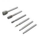 20X Mini HSS Routing Router Grinding Bits Burr For Rotary Tool Bosch New