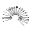 20X Mini HSS Routing Router Grinding Bits Burr For Rotary Tool Bosch New