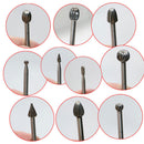 20X Mini HSS Routing Router Grinding Bits Burr For Rotary Tool Bosch New
