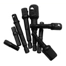 8pcs/Kit Impact Grade Socket Adapter Extension Set Turns Power Drill Hand Tool