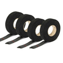 16mm*15M Car Self Adhesive Anti Squeak Felt Automotive Wiring Harness Tape Black