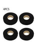 16mm*15M Car Self Adhesive Anti Squeak Felt Automotive Wiring Harness Tape Black