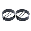 2Egg Frying Rings Non Stick Stainless Pancake Mold Handle Circle Round Fried Mol