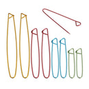 Aluminum-Stitch-Holder Stitch-Marker-Pins Sewing-Needle Metal Colorful