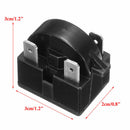Refrigerator Start Relay PTC for QP-2-4.7 4.7Ohm 3Pin Danby Compressor Black