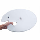 Oval Shaped Art Pallet for Acrylic Oil Watercolor Painting Paint Tray Palette