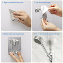 Rack-Bracket Handset-Holder Suction Bathroom-Accessory Shower-Head Wall-Mounted
