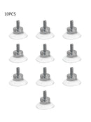 10x Rubber Strong Suction Cup Replacement Fit for Glass Table Top W/ M6 Screw