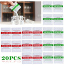 20pcs PH Meter Buffer Solution Powder 4.01 6.86 Easy Calibration Water Testing