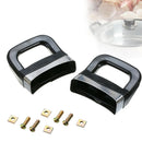 2X Replacement Cooker Steamer Stock Sauce Pan Short Side Handles For home