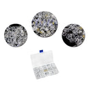 300 x Silicone Screw On Push In Glasses Nose Pads Eyeglass Eyewear Repair Tools