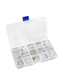 150Pairs Silicone Screw On Push In Glasses Nose Pads Eyeglass Eyewear Repair Kit