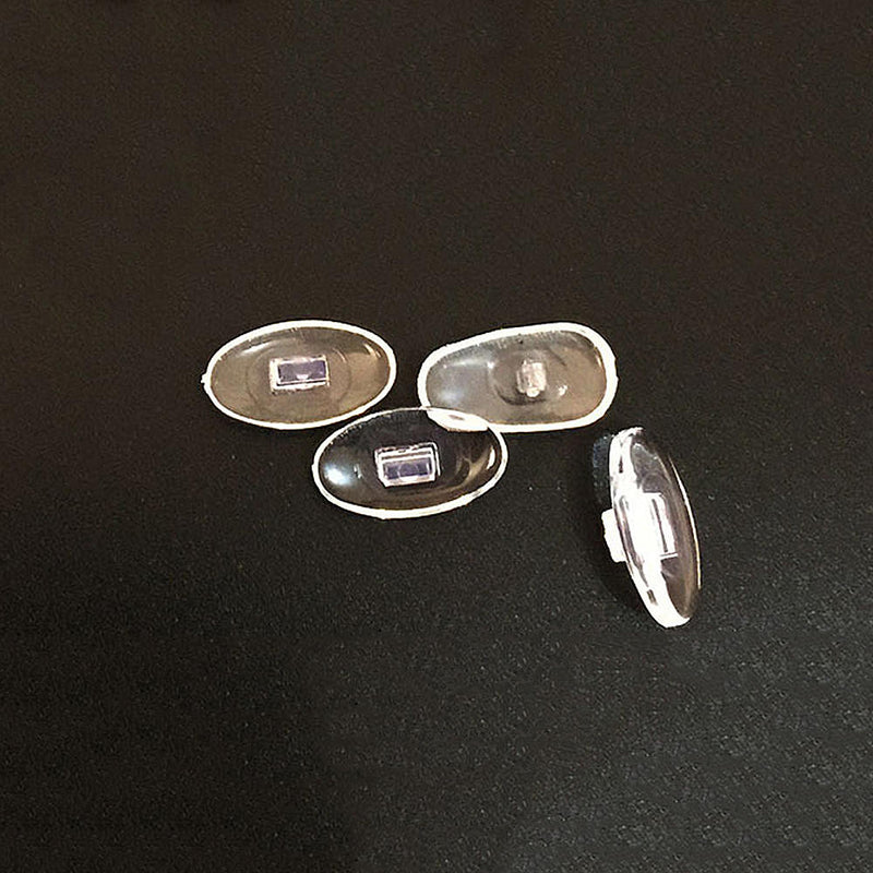 150Pairs Silicone Screw On Push In Glasses Nose Pads Eyeglass Eyewear Repair Kit