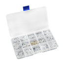 150Pairs Silicone Screw On Push In Glasses Nose Pads Eyeglass Eyewear Repair Kit
