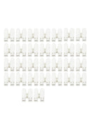 Terminals Connectors Lock-Wire Quick-Splice Electrical Cable-Clamp 30pcs