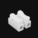 Terminals Connectors Lock-Wire Quick-Splice Electrical Cable-Clamp 30pcs