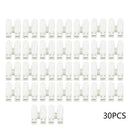 Terminals Connectors Lock-Wire Quick-Splice Electrical Cable-Clamp 30pcs