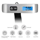 Portable Travel Blue Backlight Digital Hanging Luggage Suitcase Scale  yioo