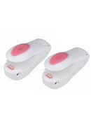 2 x Portable Household Mini Heat Sealing Machine Sealer Plastic Poly Bag h l